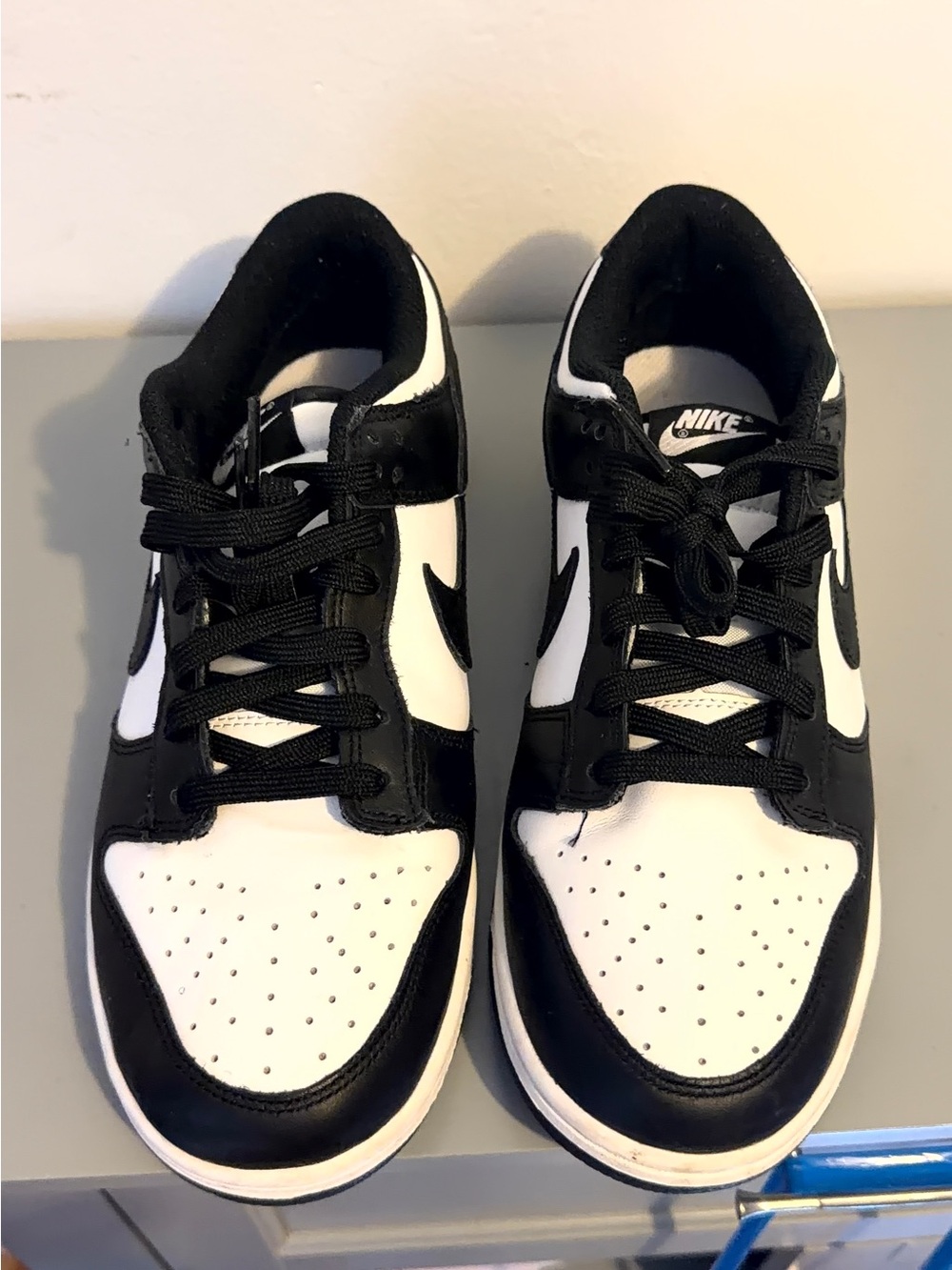 Nike Dunk Low Panda Black White Retro Sneakers Mens 9.5